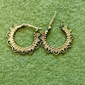 Gold Hoop Earrings